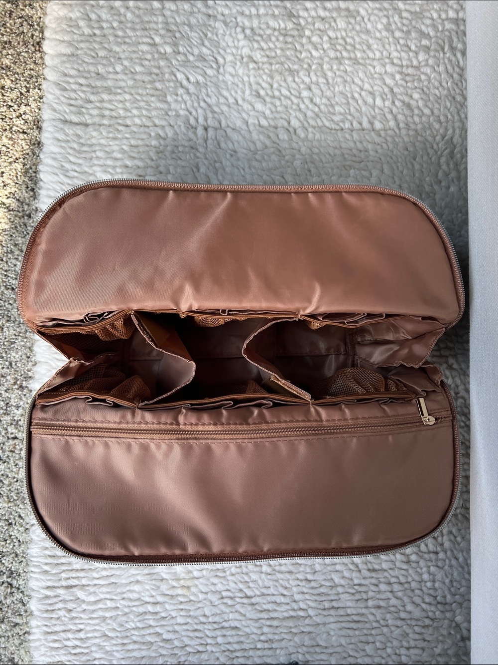 The Beauty Bag in Caramel - Picture 8 of 8